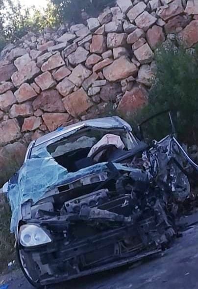 خمس اصابات بينها صعبة بحادث سير قرب حلحول